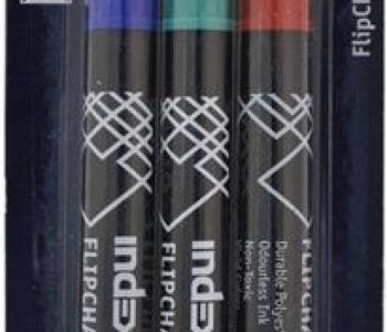 Набор маркеров для флипчарта 3 шт. (синий, красный, зеленый) (IMF500)