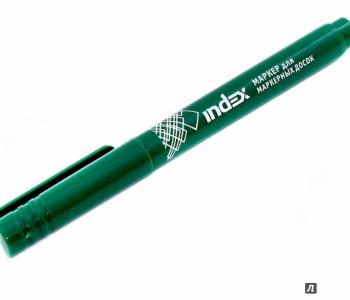 Маркер для доски 2,5 мм. (зеленый) INDEX (IMW535) Австрия 