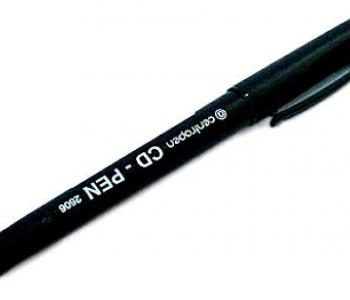 Маркер для CD-PEN перманентный Синий CENTROPEN Чехия