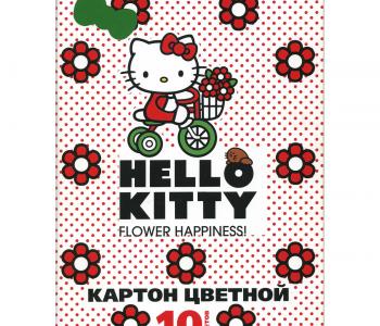 Набор цветного картона FANCY А4 10л. 10цв (8цв.+зол.+сереб) (FCC-10/10) Россия